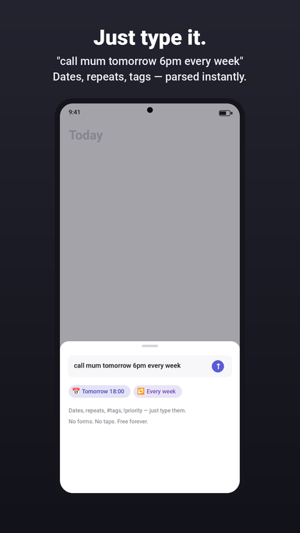 Calmdo reminders setup